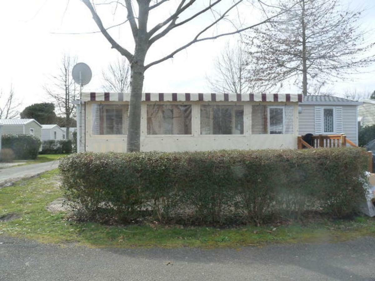 Mobile home Ht de gamme climatisé dans le camping **** de la Réserve Gastes Exterior foto